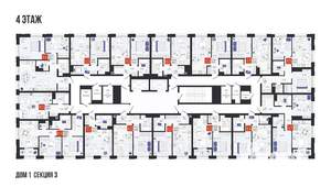 1-к квартира, вторичка, 33м2, 4/19 этаж