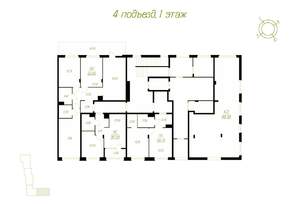 3-к квартира, вторичка, 97м2, 1/16 этаж