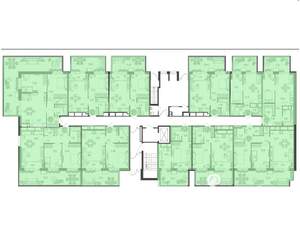 3-к квартира, строящийся дом, 87м2, 1/10 этаж