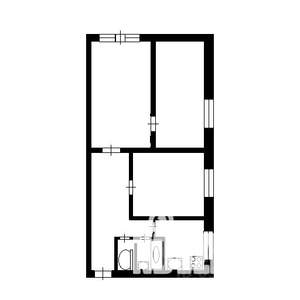 3-к квартира, вторичка, 53м2, 5/5 этаж