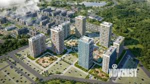 1-к квартира, строящийся дом, 39м2, 1/16 этаж
