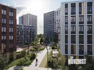 2-к квартира, строящийся дом, 53м2, 6/15 этаж