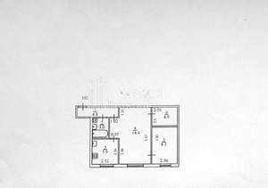 2-к квартира, вторичка, 45м2, 2/5 этаж