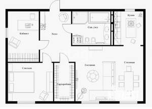 3-к квартира, вторичка, 97м2, 3/16 этаж