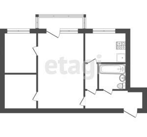 2-к квартира, вторичка, 80м2, 7/10 этаж