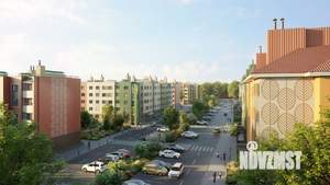 1-к квартира, строящийся дом, 56м2, 1/5 этаж