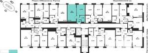 1-к квартира, вторичка, 40м2, 7/10 этаж