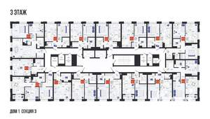 2-к квартира, вторичка, 50м2, 3/19 этаж