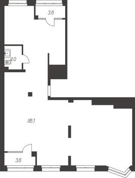 3-к квартира, строящийся дом, 128м2, 24/24 этаж
