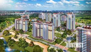 3-к квартира, строящийся дом, 56м2, 7/14 этаж