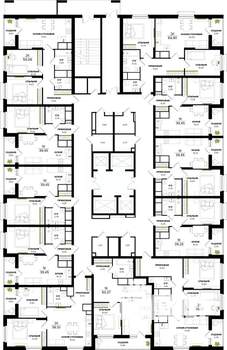 1-к квартира, вторичка, 39м2, 9/25 этаж
