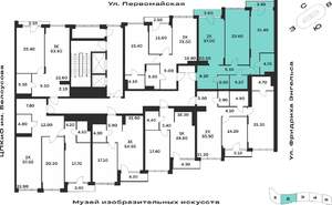 2-к квартира, вторичка, 97м2, 2/9 этаж