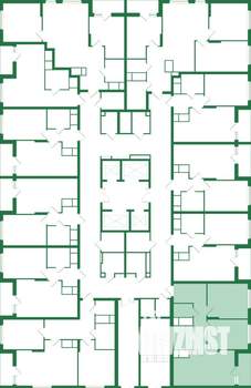 2-к квартира, вторичка, 61м2, 25/25 этаж