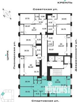 3-к квартира, вторичка, 112м2, 3/10 этаж