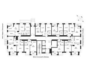 2-к квартира, вторичка, 64м2, 1/13 этаж