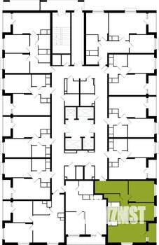2-к квартира, вторичка, 66м2, 23/25 этаж