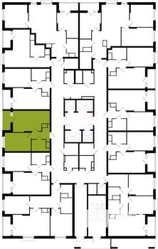 1-к квартира, вторичка, 40м2, 25/25 этаж