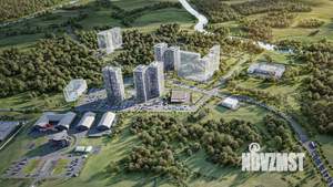 1-к квартира, строящийся дом, 39м2, 17/25 этаж