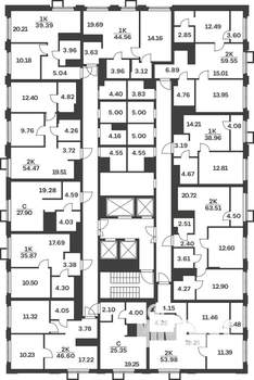 Студия квартира, вторичка, 28м2, 22/25 этаж