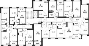 2-к квартира, вторичка, 60м2, 7/15 этаж