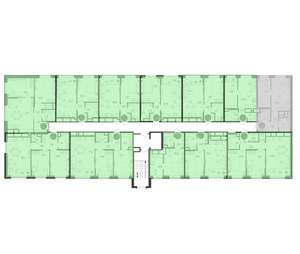 1-к квартира, вторичка, 40м2, 2/10 этаж