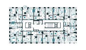 2-к квартира, вторичка, 51м2, 5/15 этаж