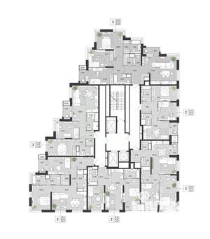 2-к квартира, вторичка, 89м2, 15/21 этаж