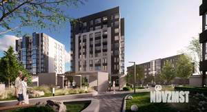 2-к квартира, строящийся дом, 64м2, 9/11 этаж