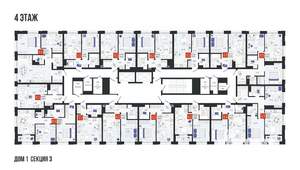 1-к квартира, вторичка, 35м2, 4/19 этаж