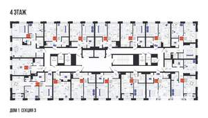 2-к квартира, вторичка, 61м2, 4/19 этаж