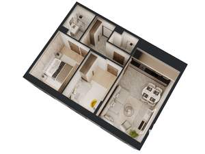2-к квартира, вторичка, 61м2, 9/10 этаж