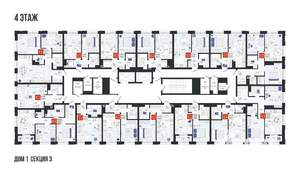 2-к квартира, вторичка, 50м2, 4/19 этаж