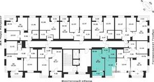 1-к квартира, вторичка, 47м2, 3/13 этаж