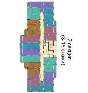 Студия квартира, вторичка, 32м2, 8/17 этаж