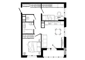 2-к квартира, строящийся дом, 60м2, 14/25 этаж