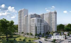 3-к квартира, строящийся дом, 118м2, 1/25 этаж