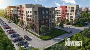 1-к квартира, строящийся дом, 23м2, 2/5 этаж