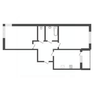 2-к квартира, вторичка, 50м2, 7/14 этаж