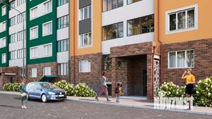 3-к квартира, строящийся дом, 72м2, 4/5 этаж