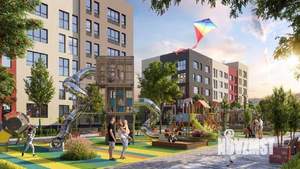 1-к квартира, строящийся дом, 48м2, 5/5 этаж