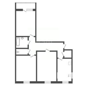 3-к квартира, вторичка, 25м2, 3/10 этаж