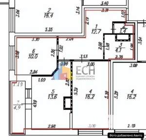 2-к квартира, вторичка, 58м2, 7/24 этаж