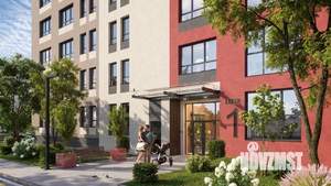 2-к квартира, строящийся дом, 55м2, 2/5 этаж