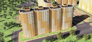 2-к квартира, вторичка, 45м2, 16/17 этаж