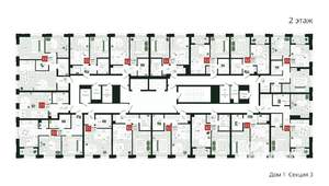 1-к квартира, вторичка, 32м2, 2/19 этаж