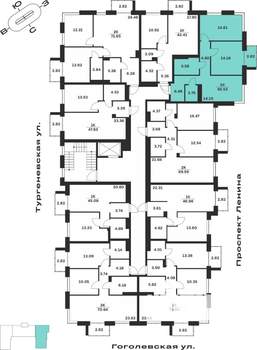 2-к квартира, вторичка, 66м2, 2/7 этаж