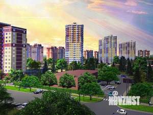 3-к квартира, строящийся дом, 66м2, 4/14 этаж