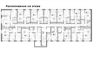 2-к квартира, строящийся дом, 60м2, 2/10 этаж