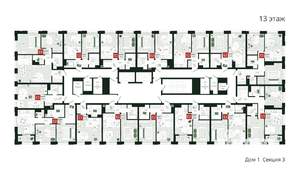 1-к квартира, вторичка, 35м2, 13/19 этаж