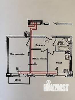 2-к квартира, вторичка, 40м2, 1/5 этаж